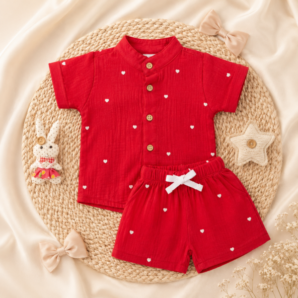 Kids Co-ord set - Redheart