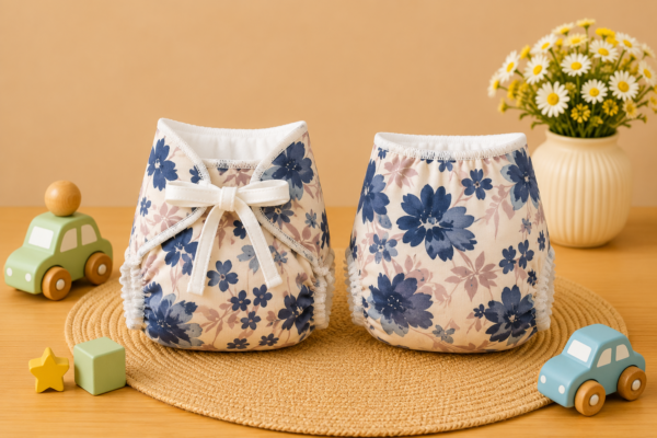 Padded Nappies - Dry Flower