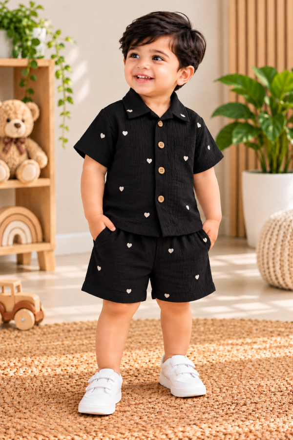 muslin crinkled co_ord set